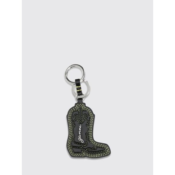 Ganni Key Chain Woman Yellow